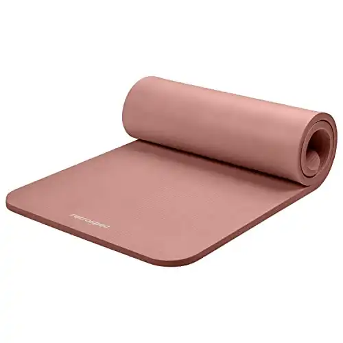 Retrospec Solana Yoga Mat 1" Thick - Rose