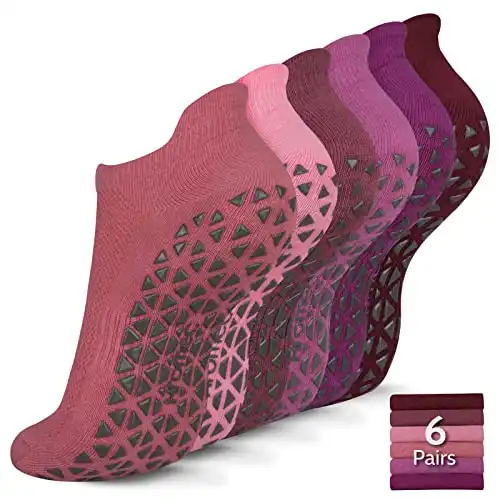 Non Slip Yoga Socks with Grips for Pilates