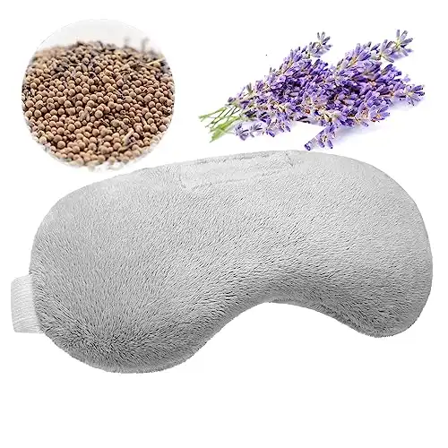 Umisleep Lavender Eye Mask, Aromatherapy Weighted Sleep Mask