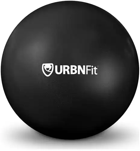 URBNFit Small Exercise Ball - 9-inch Mini Pilates Ball with Fitness Guide