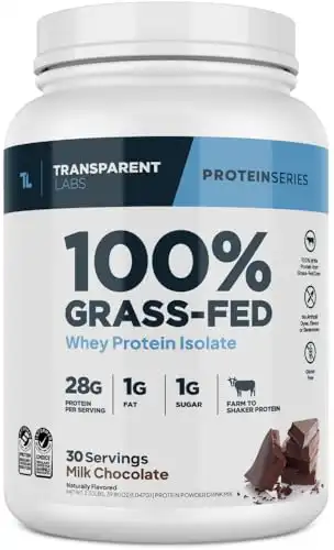 Transparent Labs Grass-Fed Whey Protein Isolate