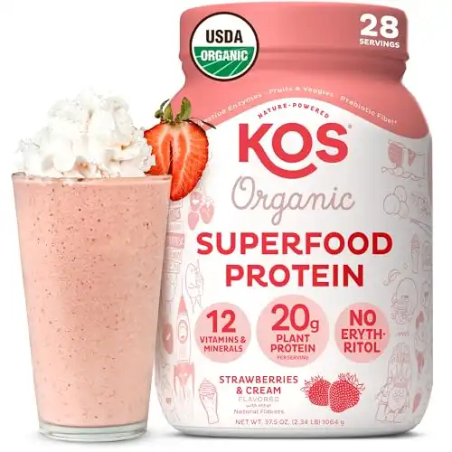 KOS Organic Plant Based Protein Powder